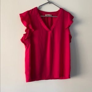 Philosophy Pink blouse short sleeve size medium